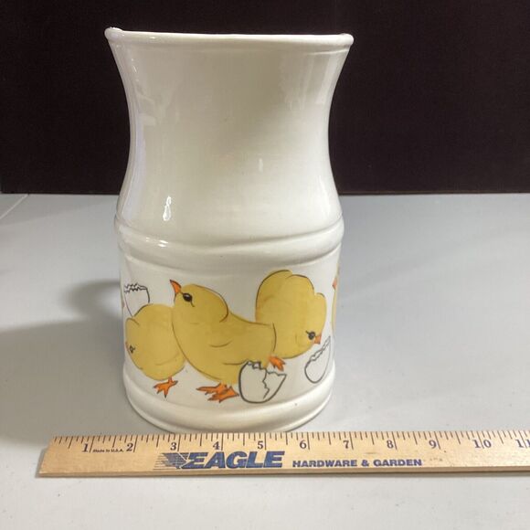 Ceramic Water Juice Pitcher With Chicks Design - Picture 7 of 7
